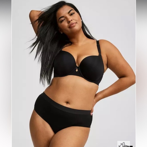 NWT Bundle of 4 Torrid Comfort Elastic Cotton Mid Rise Cheeky Panties - … - Picture 3 of 10